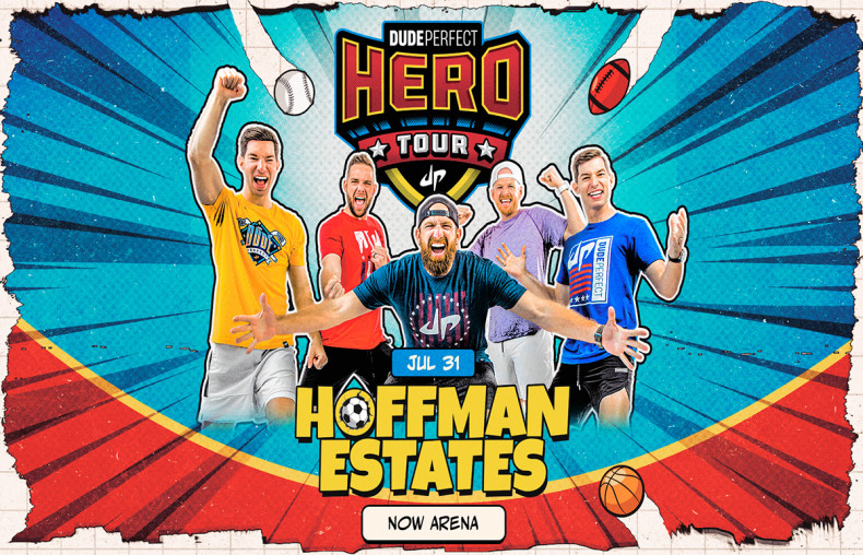 Dude Perfect Hero Tour - NOW Arena - July 31