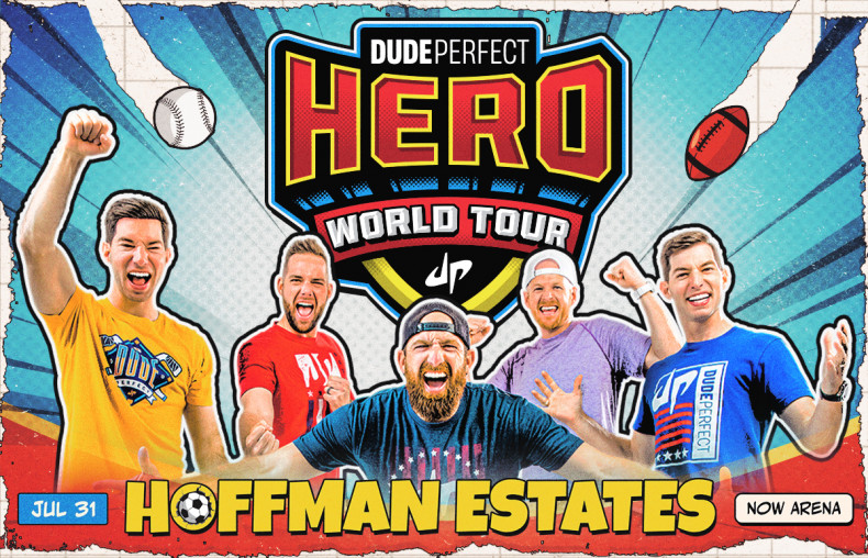 Dude Perfect Hero World Tour - NOW Arena - July 31