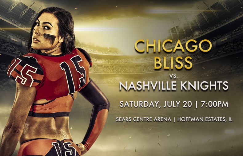 Lingerie Football League - Chicago Bliss x Nashville Knights - LFL